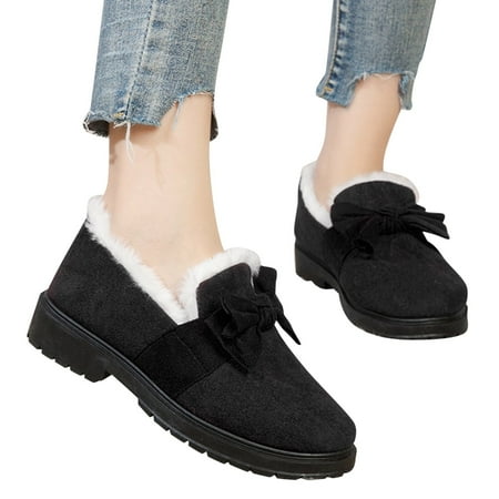 Cathalem Us Size Tops Women Women s Cotton Shoes Winter Velvet Flat Non Slip Warm Fashion Bow Women s Suede Snow Boots Shoes Black 7.5
Cathalem Us Size Tops Women Women s Cotton Shoes Winter Velvet Flat Non Slip Warm Fashion Bow Women s Suede Snow Boots Shoes Black 7.5