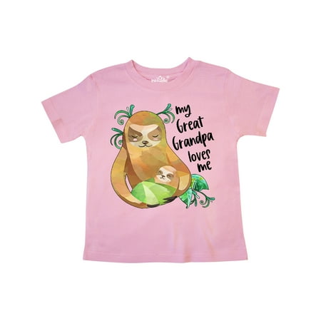Inktastic My Great Grandpa Loves Me Cute Sloth and Baby Gift Toddler Boy or Toddler Girl T-Shirt
Inktastic My Great Grandpa Loves Me Cute Sloth and Baby Gift Toddler Boy or Toddler Girl T-Shirt