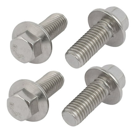 M8x20mm Thread 304 Stainless Steel Metric Hex Head Flange Screws Bolt 4pcs
M8x20mm Thread 304 Stainless Steel Metric Hex Head Flange Screws Bolt 4pcs