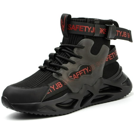 Men‘s Work Safety Boots Puncture Proof Anti-skid Steel Toe Work Shoes Outdoor Comfy Industrial Construction Sneakers Spring And Summer
Men‘s Work Safety Boots Puncture Proof Anti-skid Steel Toe Work Shoes Outdoor Comfy Industrial Construction Sneakers Spring And Summer