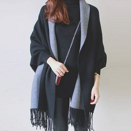 Honeeladyy Discount Women Fashion Solid Tassel Scarf Retro Double Sided Scarf Long Sleeve Shawl
Honeeladyy Discount Women Fashion Solid Tassel Scarf Retro Double Sided Scarf Long Sleeve Shawl