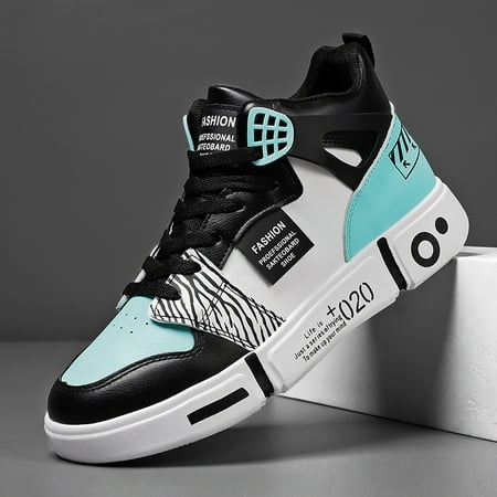Boys Casual Fashion Waterproof High Top Sneakers