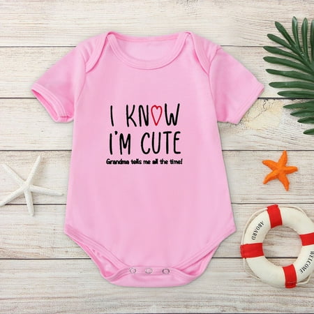 KONBECA Baby Boys Girls Rompers Infants Pure Cotton Coverall Toddler Kids Baby Boys Girls Bodysuit Solid Color Letter Print Short Sleeve One-piece Romper Jumpsuit Outfits (0-24 Months)
KONBECA Baby Boys Girls Rompers Infants Pure Cotton Coverall Toddler Kids Baby Boys Girls Bodysuit Solid Color Letter Print Short Sleeve One-piece Romper Jumpsuit Outfits (0-24 Months)