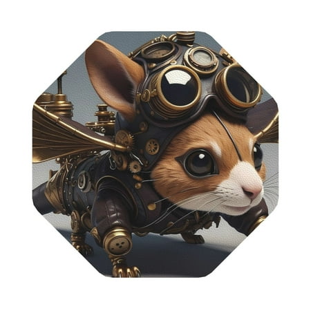 Lukts Steampunk Squirrel Pilot Leather Drinks Coasters Set of 4 Suitable or Drinks Furniture Protection and Easy Clean up
Lukts Steampunk Squirrel Pilot Leather Drinks Coasters Set of 4 Suitable or Drinks Furniture Protection and Easy Clean up