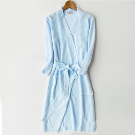 TOPOINT Summer Thin Bathrobe Mid-length 3/4 Sleeve Pajamas Men Women Couple Home Service New
TOPOINT Summer Thin Bathrobe Mid-length 3/4 Sleeve Pajamas Men Women Couple Home Service New