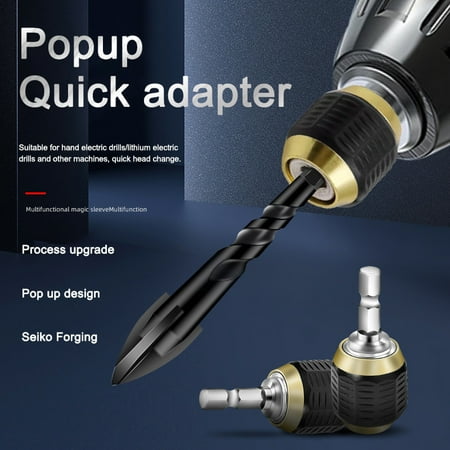 1pc Collet Chuck Mini Drill Chuck Screwdriver Chuck For Screwdriver Bits Drill Adapter Screwdriver Adapter Drill Accessories
1pc Collet Chuck Mini Drill Chuck Screwdriver Chuck For Screwdriver Bits Drill Adapter Screwdriver Adapter Drill Accessories