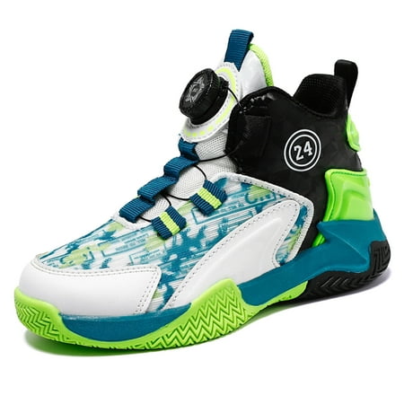 Boys High Top Sneakers Basketball Shoes Breathable Lightweight Running Shoes for Kids Fashion School Shoes Little/Big Kids
Boys High Top Sneakers Basketball Shoes Breathable Lightweight Running Shoes for Kids Fashion School Shoes Little/Big Kids