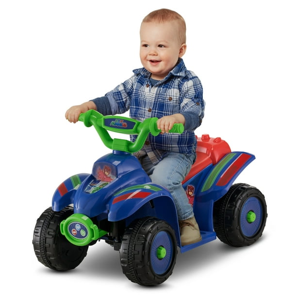 PJ Masks Toddler Quad Ride-On Rechargeable Toy by Kid Trax