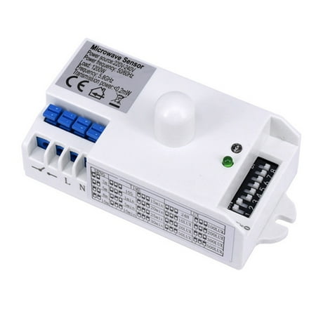 DC 12V-24V 5.8GHz 360° Motion Sensor Body Motion Sensor Induction Switch for LED Light Switch
DC 12V-24V 5.8GHz 360° Motion Sensor Body Motion Sensor Induction Switch for LED Light Switch