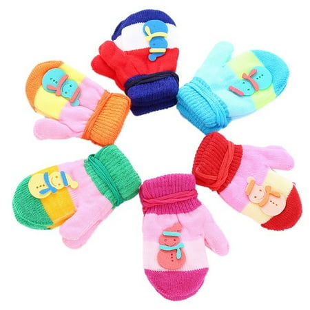1 Pair 0-3T Cartoon Knitted Warm Gloves for Kids Unisex Random Color
1 Pair 0-3T Cartoon Knitted Warm Gloves for Kids Unisex Random Color