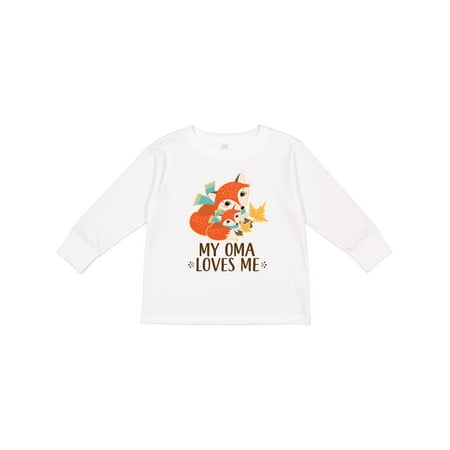 Inktastic My Oma Loves Me Cute Fox Gift Toddler Boy or Toddler Girl Long Sleeve T-Shirt
Inktastic My Oma Loves Me Cute Fox Gift Toddler Boy or Toddler Girl Long Sleeve T-Shirt