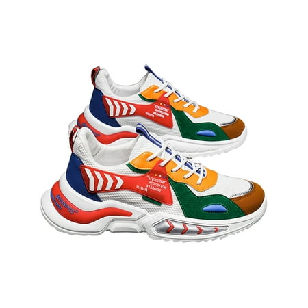 Eloshman Mens Running Shoe Fitness Workout Athletic Shoes Sport Sneakers Hiking Slip Resistant Breathable Trainers Lightweight Colorful 7.5
Eloshman Mens Running Shoe Fitness Workout Athletic Shoes Sport Sneakers Hiking Slip Resistant Breathable Trainers Lightweight Colorful 7.5