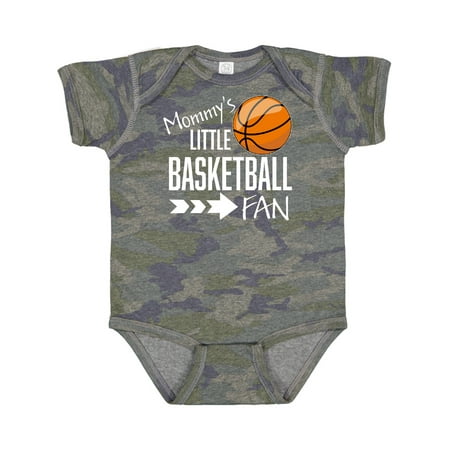 Inktastic Mommy s Little Basketball Fan Gift Baby Boy or Baby Girl Bodysuit