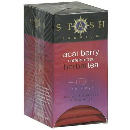 Stash Acai Berry Herbal Tea, 18ct (Pack of 6)