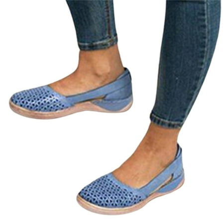 Comfort Athletic Sneakers Hollow-Out Breathable for Walking Hiking 38 Blue
Comfort Athletic Sneakers Hollow-Out Breathable for Walking Hiking 38 Blue