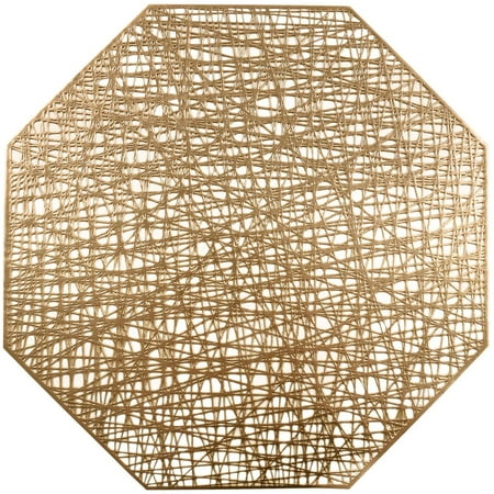 Octagonal Placemats Hollow Out Mats Vinyl Non-Slip Heat Insulation Kitchen Table Mats(Octagonal Gold 6pcs)
Octagonal Placemats Hollow Out Mats Vinyl Non-Slip Heat Insulation Kitchen Table Mats(Octagonal Gold 6pcs)