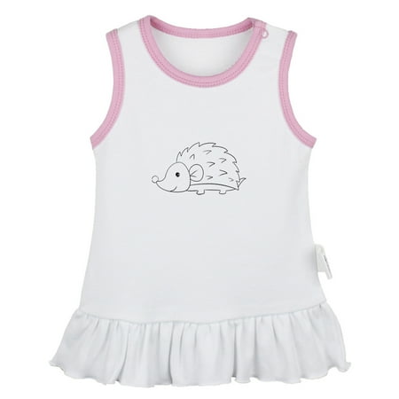 I m Coming Funny Dresses For Baby Newborn Babies Animal Hedgehog Pattern Skirts Infant Princess Dress 0-24M Kids Graphic Clothes (White Sleeveless Dresses 0-6 Months)
I m Coming Funny Dresses For Baby Newborn Babies Animal Hedgehog Pattern Skirts Infant Princess Dress 0-24M Kids Graphic Clothes (White Sleeveless Dresses 0-6 Months)