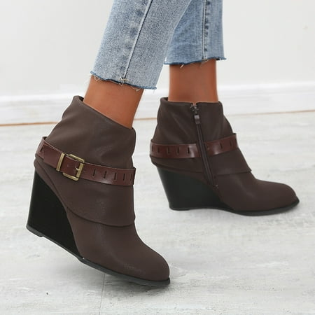 HOMBOM Platform Boots Duck Boots Fall Shoes For Women 2022 Fall&Winter Christmas Teacher Medium Wedges Shoes Boots For Rollback
HOMBOM Platform Boots Duck Boots Fall Shoes For Women 2022 Fall&Winter Christmas Teacher Medium Wedges Shoes Boots For Rollback