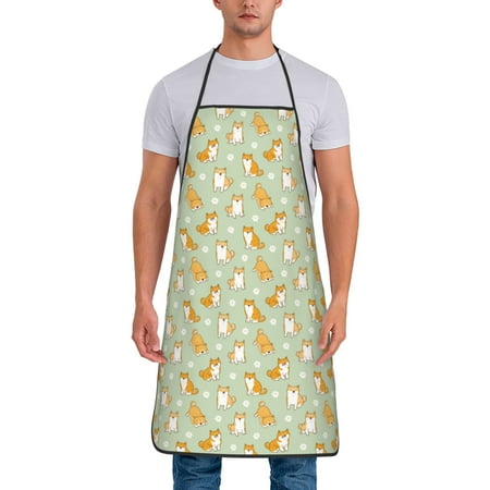 Lukts Dog And Flower Print Unisex Tie-Up Aprons Bibs for Chef Kitchen Grill Beverage Shop
Lukts Dog And Flower Print Unisex Tie-Up Aprons Bibs for Chef Kitchen Grill Beverage Shop