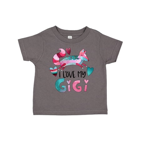 Inktastic I Love My Gigi Pink and Blue Fox with Hearts Gift Toddler Boy or Toddler Girl T-Shirt
Inktastic I Love My Gigi Pink and Blue Fox with Hearts Gift Toddler Boy or Toddler Girl T-Shirt