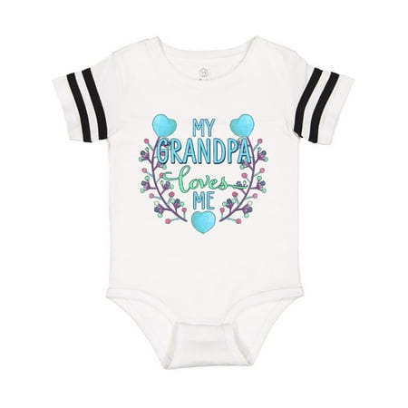 Inktastic My Grandpa Loves me- painted flowers and hearts Gift Baby Boy or Baby Girl Bodysuit
Inktastic My Grandpa Loves me- painted flowers and hearts Gift Baby Boy or Baby Girl Bodysuit