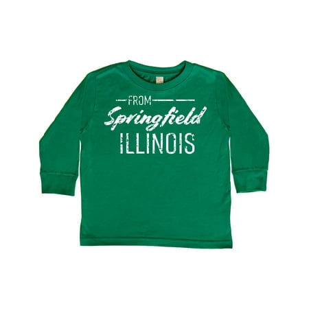 Inktastic From Springfield Illinois in White Distressed Text Gift Toddler Boy or Toddler Girl Long Sleeve T-Shirt
Inktastic From Springfield Illinois in White Distressed Text Gift Toddler Boy or Toddler Girl Long Sleeve T-Shirt