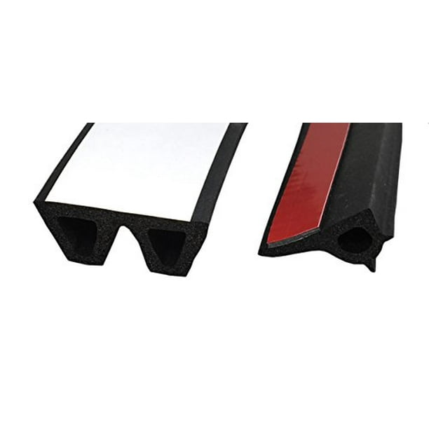 Ultra Cap Seal 23 FT (1 1/2" Width x 5/8" Height x 23' Length) and Ultimate Tailgate Seal with Taper Seal COMBO Pack