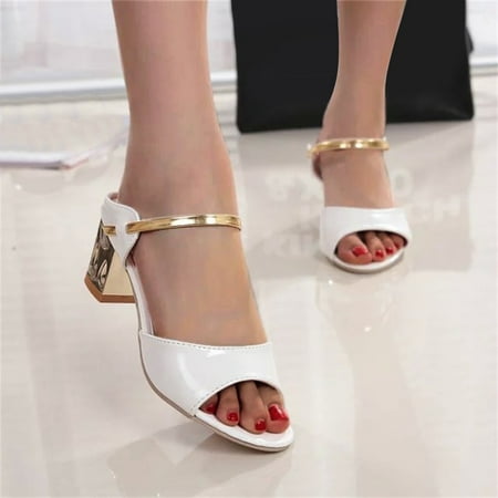〖Yilirongyumm〗 White 39 Sandals Women Casual Outdoor Shiny Heel Women s Rhinestone Summer Spring High Sandals And Peep Toe Women s Sandals
〖Yilirongyumm〗 White 39 Sandals Women Casual Outdoor Shiny Heel Women s Rhinestone Summer Spring High Sandals And Peep Toe Women s Sandals