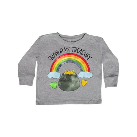 Inktastic Grandpa s Treasure St. Patrick s Day Rainbow and Gold Gift Toddler Boy or Toddler Girl Long Sleeve T-Shirt
Inktastic Grandpa s Treasure St. Patrick s Day Rainbow and Gold Gift Toddler Boy or Toddler Girl Long Sleeve T-Shirt