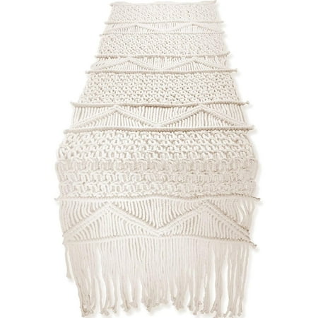 Macrame Table Runner Boho Wedding Table Decoration Vintage Farmhouse and Dining Room Style Beige White
Macrame Table Runner Boho Wedding Table Decoration Vintage Farmhouse and Dining Room Style Beige White