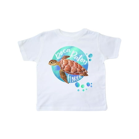 Inktastic Boca Raton Florida Swimming Sea Turtle with Bubbles Gift Toddler Boy or Toddler Girl T-Shirt
Inktastic Boca Raton Florida Swimming Sea Turtle with Bubbles Gift Toddler Boy or Toddler Girl T-Shirt