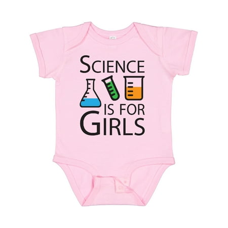 Inktastic Science is for Girls Gift Baby Girl Bodysuit