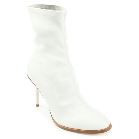 Journee Collection Womens Gizzel Almond Toe Stiletto High Ankle Booties