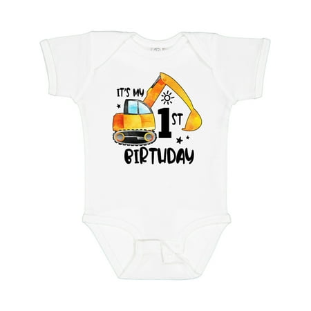 Inktastic Construction Truck It s My 1st Birthday Gift Baby Boy or Baby Girl Bodysuit
Inktastic Construction Truck It s My 1st Birthday Gift Baby Boy or Baby Girl Bodysuit