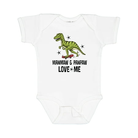 Inktastic Mawmaw and Pawpaw Love Me Grandson Dinosaur Gift Baby Boy Bodysuit
Inktastic Mawmaw and Pawpaw Love Me Grandson Dinosaur Gift Baby Boy Bodysuit
