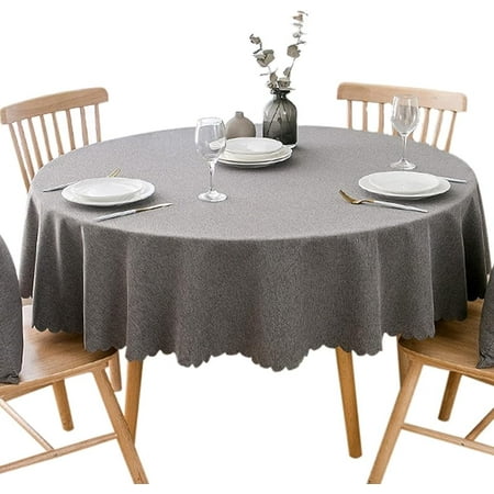 Round Waterproof Tablecloth Spill-Proof and Stain Resistant Table Cloth Wrinkle Free Washable Decorative Fabric Table Cover for Kitchen Dining Parties Buffet Wedding(48 inch Light Grey)
Round Waterproof Tablecloth Spill-Proof and Stain Resistant Table Cloth Wrinkle Free Washable Decorative Fabric Table Cover for Kitchen Dining Parties Buffet Wedding(48 inch Light Grey)