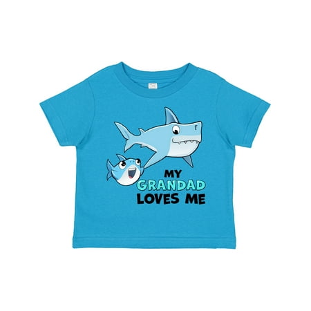 Inktastic My Grandad Loves Me with Cute Sharks Gift Toddler Boy or Toddler Girl T-Shirt
Inktastic My Grandad Loves Me with Cute Sharks Gift Toddler Boy or Toddler Girl T-Shirt