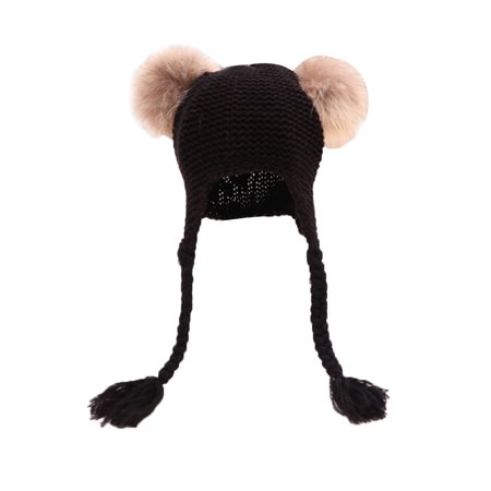 VIKING GLORY Infant Toddler Baby Winter Knitted Earflaps Beanie Hats Knitting Woolen Hairball Hat Pompom Knit Cap for 1-3T Boys Girls
VIKING GLORY Infant Toddler Baby Winter Knitted Earflaps Beanie Hats Knitting Woolen Hairball Hat Pompom Knit Cap for 1-3T Boys Girls