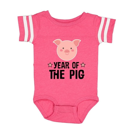 Inktastic Year of the Pig New Years Gift Baby Boy or Baby Girl Bodysuit