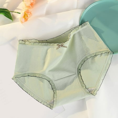Briefs For Women Knickers Women Solid Mid Waist Seamless Comfortable CottonCrotch Briefs F M 3pcs
Briefs For Women Knickers Women Solid Mid Waist Seamless Comfortable CottonCrotch Briefs F M 3pcs