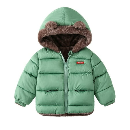 Toddler Baby Girls Boys Jackets Coats Hooded Thicken Fleece Warm Coat Plush Winter Hoodie Outwear for 1-6Y
Toddler Baby Girls Boys Jackets Coats Hooded Thicken Fleece Warm Coat Plush Winter Hoodie Outwear for 1-6Y