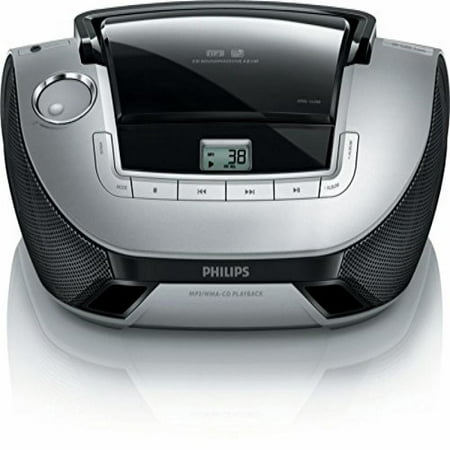 [해외] Philips AZ1137/55 CD Sound Machine Boombox Portable Stereo Speaker System