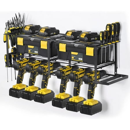 luxury Tuenort Power Tool Organizer Garage Tool Organizers and Storage Drill Holder Wall Mount Heavy Duty Metal Tool Shelf Utility Storage Rack for Cordless Drill Separate Tool Rack Gift
luxury Tuenort Power Tool Organizer Garage Tool Organizers and Storage Drill Holder Wall Mount Heavy Duty Metal Tool Shelf Utility Storage Rack for Cordless Drill Separate Tool Rack Gift