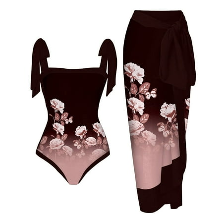Women s Fashion Retro Printed Conservative One-piece Beach Dress Set (2 Piece Set With Bra Pads And No Steel Bra)
Women s Fashion Retro Printed Conservative One-piece Beach Dress Set (2 Piece Set With Bra Pads And No Steel Bra)