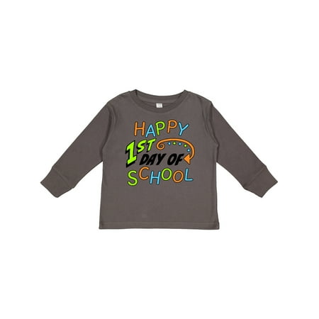 Inktastic Happy 1st Day of School Gift Toddler Boy or Toddler Girl Long Sleeve T-Shirt
Inktastic Happy 1st Day of School Gift Toddler Boy or Toddler Girl Long Sleeve T-Shirt