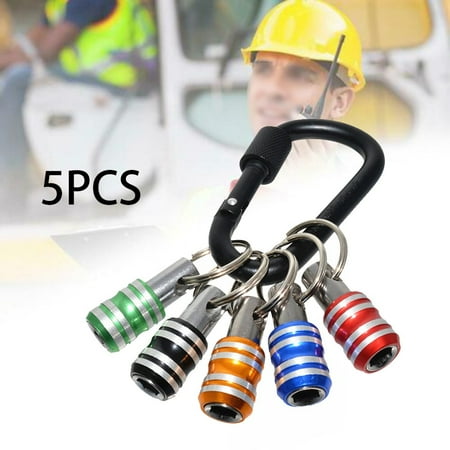 5PCS 1/4 Hex Shank Quick Release Keychain Screwdriver Bit Holder Bit Bits Set
5PCS 1/4 Hex Shank Quick Release Keychain Screwdriver Bit Holder Bit Bits Set