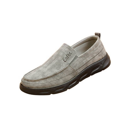 Wazshop Men s Casual Shoe Canvas Loafers Slip On Flats Classic Comfort Boat Shoes Man s Driving Lightweight Gray 7.5
Wazshop Men s Casual Shoe Canvas Loafers Slip On Flats Classic Comfort Boat Shoes Man s Driving Lightweight Gray 7.5