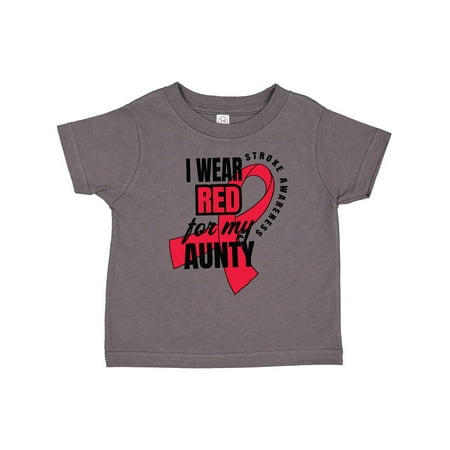 Inktastic I Wear Red For My Aunty Stroke Awareness Gift Toddler Boy or Toddler Girl T-Shirt
Inktastic I Wear Red For My Aunty Stroke Awareness Gift Toddler Boy or Toddler Girl T-Shirt