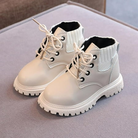 Toddlers Martin Boots Children Waterproof Boots Non-slip Sole Shoes Spring Fall Casual Child Shoes Tie-up Knitted Leather Shoes
Toddlers Martin Boots Children Waterproof Boots Non-slip Sole Shoes Spring Fall Casual Child Shoes Tie-up Knitted Leather Shoes