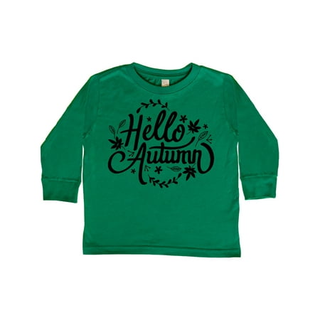 Inktastic Fall Season Hello Autumn in Black Gift Toddler Boy or Toddler Girl Long Sleeve T-Shirt
Inktastic Fall Season Hello Autumn in Black Gift Toddler Boy or Toddler Girl Long Sleeve T-Shirt